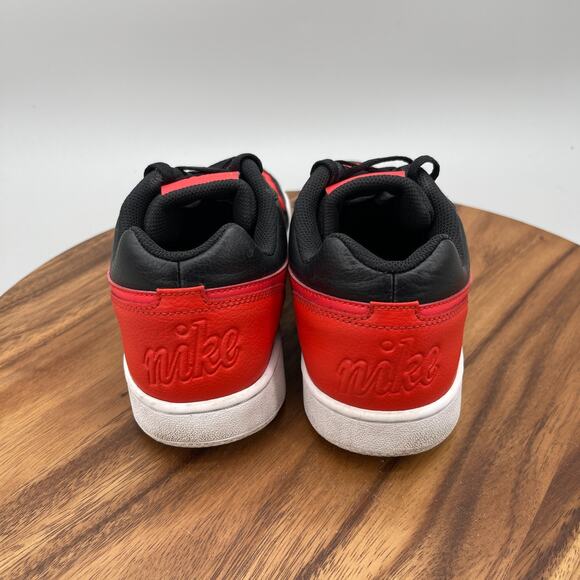 Nike Ebernon Low Shoes Mens Size 9 Black Red Running Comfort Walking Sneakers main image 5